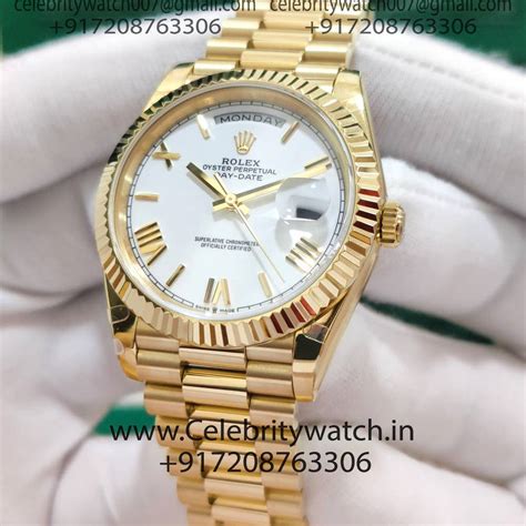 rolex day date gold replica deutschland|Rolex Day-Date super clone.